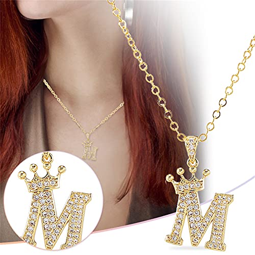 Fycakly Schmuck Valentinstag Mädchen Name Halskette Schmuck Halskette 26 Individueller Geschenk AZ Tag Anfangsschmuck Anhänger Liebesbriefe Schlüsselbein Herz von Fycakly