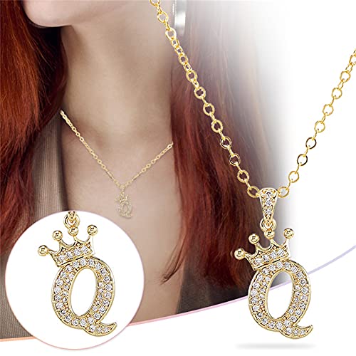 Fycakly Schmuck Valentinstag Mädchen Name Halskette Schmuck Halskette 26 Individueller Geschenk AZ Tag Anfangsschmuck Anhänger Liebesbriefe Schlüsselbein Herz von Fycakly