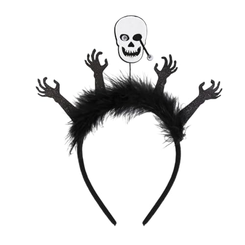 Halloween Accessoires Halloween Haarspangen Party Stirnband Kostüm Zubehör Hexe Fledermaus Kürbis Foto Requisite Haarschmuck Für Frauen Mädchen von Fycakly