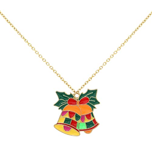 Halsketten Damen Weihnachtskette Weihnachtsmütze Anhänger Halskette Modeschmuck für Damen Mädchen Weihnachtsgeschenke Halsketten Damen Weihnachtskette Weihnachtsmütze Anhänger Halskette Modeschmuck für Damen Mädchen Weihnachtsgeschenke von Fycakly