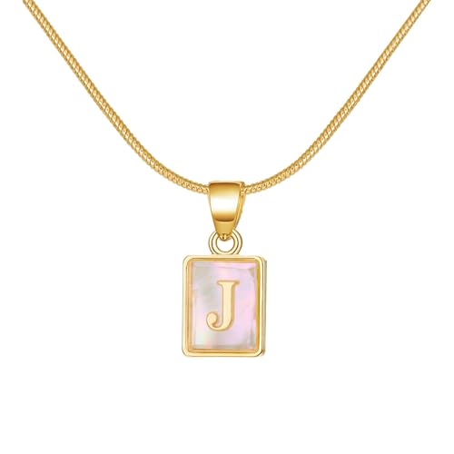 Kette 26 Initialen-Halskette, leuchtende quadratische Form, 26 Alphabet-Kettenhalskette, AZ, Alphabet-Initialen, leuchtende Goldhalsketten für Frauen Mädchen Kette 26 Initialen-Halskette, leuchtende quadratische Form, 26 Alphabet-Kettenhalskette, AZ, Alphabet-Initialen, leuchtende Goldhalsketten für Frauen Mädchen von Fycakly
