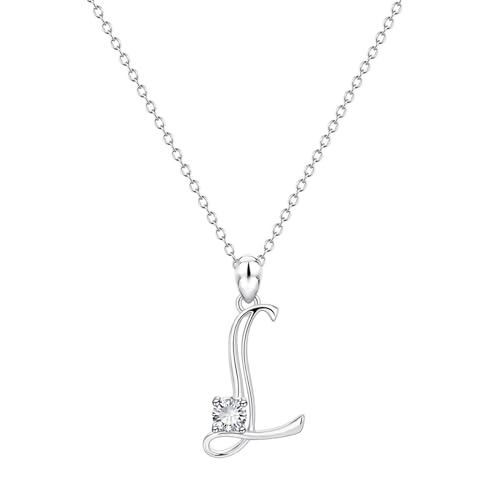 Kette Damen 26 Initialen-Alphabet-Form-Strass-Halsketten für Frauen Halsketten für Frauen AZ 26 Alphabet-Initialen-Silberhalsketten Mädchen Kette Damen 26 Initialen-Alphabet-Form-Strass-Halsketten für Frauen Halsketten für Frauen AZ 26 Alphabet-Initialen-Silberhalsketten Mädchen von Fycakly