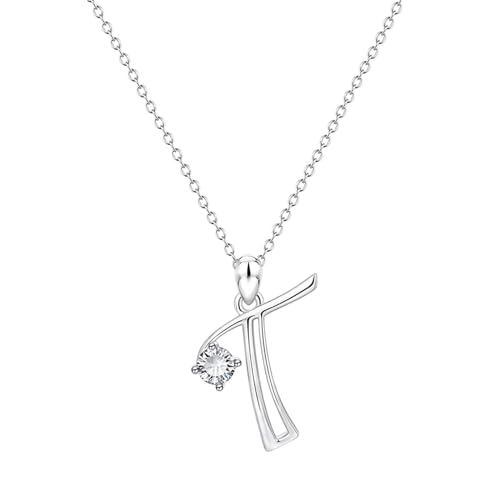 Kette Damen 26 Initialen-Alphabet-Form-Strass-Halsketten für Frauen Halsketten für Frauen AZ 26 Alphabet-Initialen-Silberhalsketten Mädchen Kette Damen 26 Initialen-Alphabet-Form-Strass-Halsketten für Frauen Halsketten für Frauen AZ 26 Alphabet-Initialen-Silberhalsketten Mädchen von Fycakly