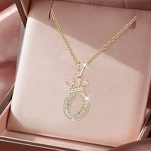 Kette Damen 26 englische Buchstaben voller -Anhänger-Halskette für Frauen Strass-Halsketten für Frauen AZ 26 Alphabet-Anfangshalsketten Teenager-Mädchen Schmuck Kette Damen 26 englische Buchstaben voller -Anhänger-Halskette für Frauen Strass-Halsketten für Frauen AZ 26 Alphabet-Anfangshalsketten Teenager-Mädchen Schmuck von Fycakly