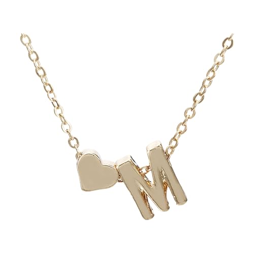 Kette Damen Dainty Gold Initial Necklaces For Women Gold Necklaces For Women N Alphabet Initial Teen Girls Jewelry von Fycakly