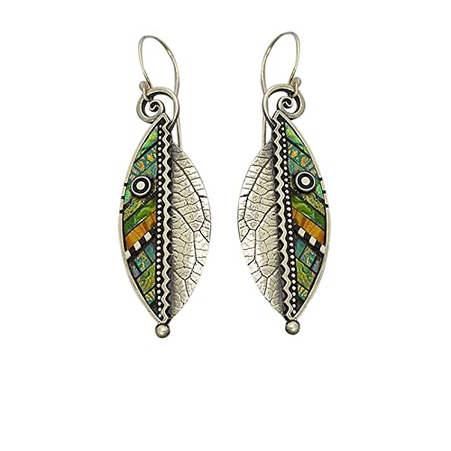 Kette Damen Schalentier Ohrringe Blatt Holz künstlich Retro böhmischen Ohrringe abstrakt kreativ Kette Damen Schalentier Ohrringe Blatt Holz künstlich Retro böhmischen Ohrringe abstrakt kreativ von Fycakly