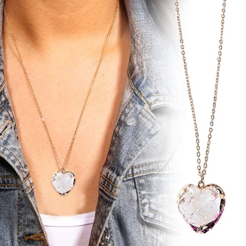 Kette Damen Vergoldet Wrap Mädchen Unregelmäßiger Heilstein Regenbogen 1PC Halskette Halskette Schmuck Geburtsstein Draht Natürlicher Anhänger Edelstein Felsen Gold Für Frauen Kette Damen Vergoldet Wrap Mädchen Unregelmäßiger Heilstein Regenbogen 1PC Halskette Halskette Schmuck Geburtsstein Draht Natürlicher Anhänger Edelstein Felsen Gold Für Frauen von Fycakly