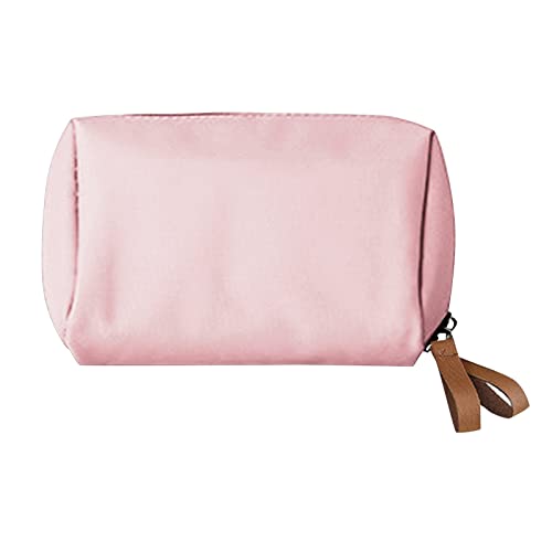 Nylon-Kosmetiktaschen mit Reißverschluss, personalisierbar, Kulturbeutel, Frauen, Reisen, Make-up-Tasche für Handtaschenreisen ​​Plastik Aufbewahrungsboxen​​ (One Size) von Fycakly