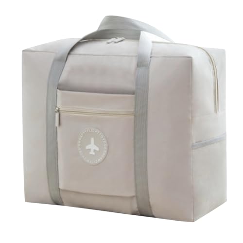 Reisetragetaschen für Frauen Faltbare Reisetasche Erweiterbare Taschen Reiserucksack Handgepäck Flugzugelassen Kleine Sporttasche Tragetasche mit Reißverschluss Aufbewahrung BettwäSche von Fycakly