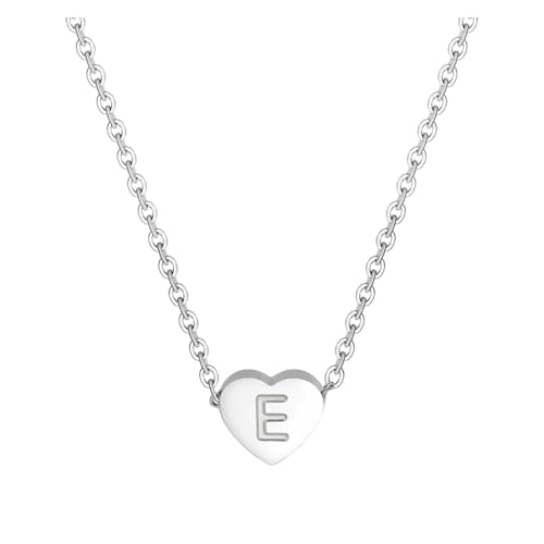 Schmuck 26 anfängliche herzförmige Alphabet-Halsketten für Frauen Halsketten für Frauen AZ 26 Alphabet-Initialen-Silberhalsketten Mädchen Schmuck 26 anfängliche herzförmige Alphabet-Halsketten für Frauen Halsketten für Frauen AZ 26 Alphabet-Initialen-Silberhalsketten Mädchen von Fycakly