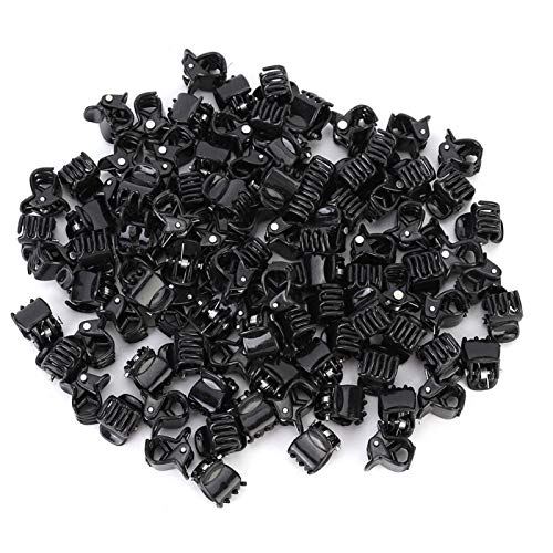 100PCS Mini Haarspangen Krallen Haarspange Klauenklammern Klemme Rutschfeste Haarklaue Kunststoff Haarschmuck für Frauen Mädchen von Fydun