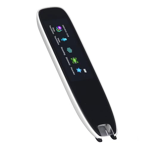 Smart Voice Translator Pen Weißer International Edition Übersetzungs-Scanstift für die Verwendung in der Heimschulbibliothek von Fydun