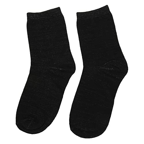 Deo-Socken, Deo-Socke, Atmungsaktive Silberfaser, Gerippte, Elastische, Geruchshemmende Socke Für Verschwitzte Füße, Schwarz von Fyearfly
