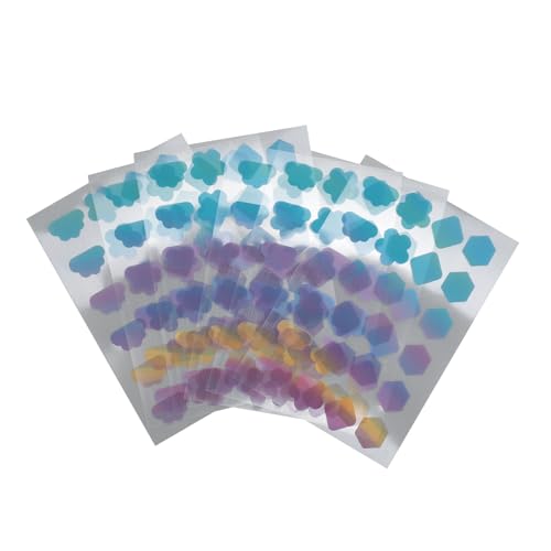 Pickelpflaster, Hydrokolloid Pickel Patch, 432 Stück bunte Zit Pflaster Sekretabsorption reduziert Entzündungen tragbar niedlicher Pickel Aufkleber für Gesicht Anti Akne Hautbehandlung von Fyearfly