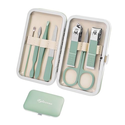 Maniküre Set,Nagelset Nageletui Nagelknipser Reise Essential Nagelpflege Werkzeuge Mode Edelstahl Nagelknipser Kit Pediküre Kit Pflege Nagel Geschenk für Frauen Freunde und Eltern Maniküre Set,Nagelset Nageletui Nagelknipser Reise Essential Nagelpflege Werkzeuge Mode Edelstahl Nagelknipser Kit Pediküre Kit Pflege Nagel Geschenk für Frauen Freunde und Eltern von Fylozonu
