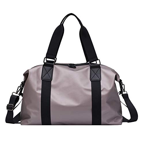 Sporttasche mit Nassfach Frauen Gymnastasche Sport Fitness Handtasche Training Taschen for weibliche Reisen Trockene und nasse Yoga-Matte(Champagne 02) von Fymlok