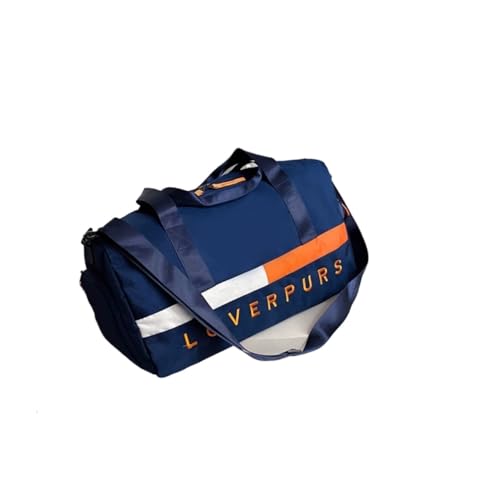 Sporttasche mit Nassfach Sport Umhängetasche Weibliche Fitness Messenger Trockene nasse Trennung Tragbare Zweizweck-Gym Fitness-Tasche(Blue) von Fymlok