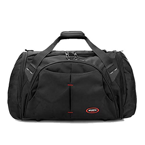 Sporttasche mit Nassfach wasserdichte Sporttaschen Männer Gym Fitness Handtasche Schwarz Training Umhängetasche Reise Duffle und Gepäck Sporttasche mit Nassfach wasserdichte Sporttaschen Männer Gym Fitness Handtasche Schwarz Training Umhängetasche Reise Duffle und Gepäck von Fymlok