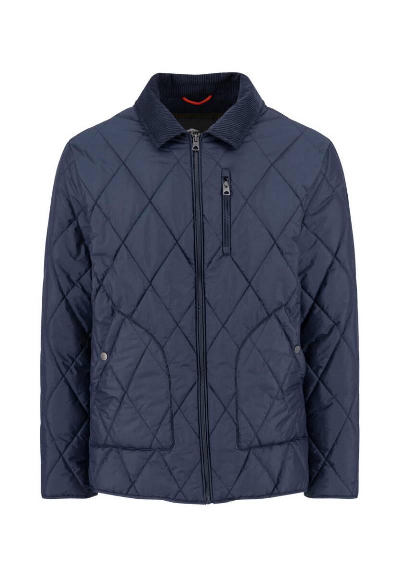 Fynch Hatton - Diamond Übergangsjacke blau - Gr. - XL von Fynch Hatton