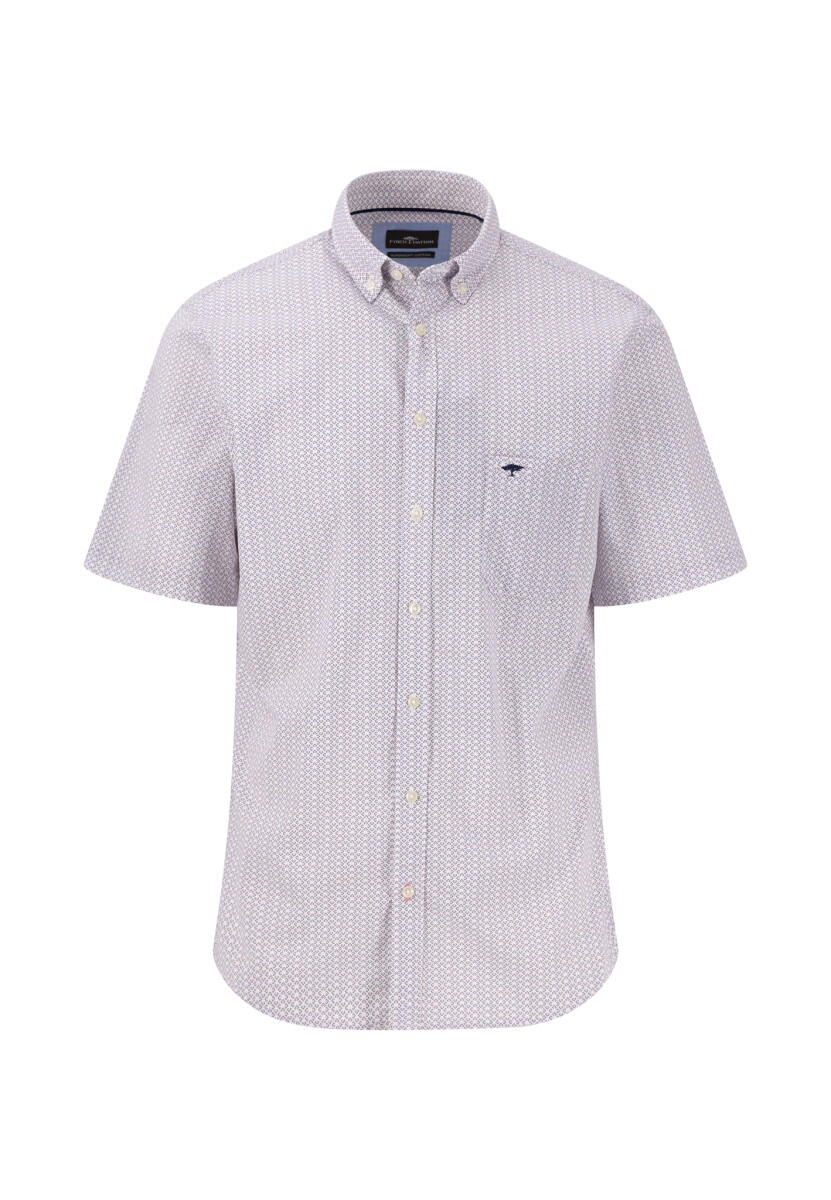 Fynch Hatton - Hemd mit Minimalmusterung pink - Gr. - 3XL von Fynch Hatton