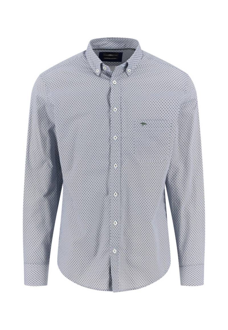 Fynch Hatton - Hemd mit Minimalprint grün - Gr. - XXL von Fynch Hatton