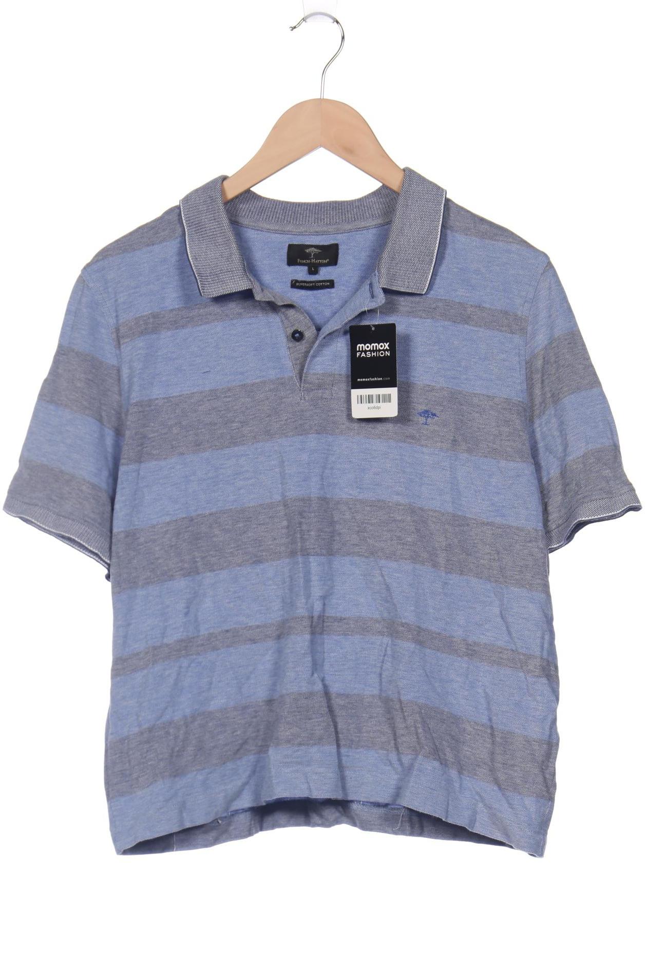 Fynch Hatton Herren Poloshirt, blau von Fynch Hatton