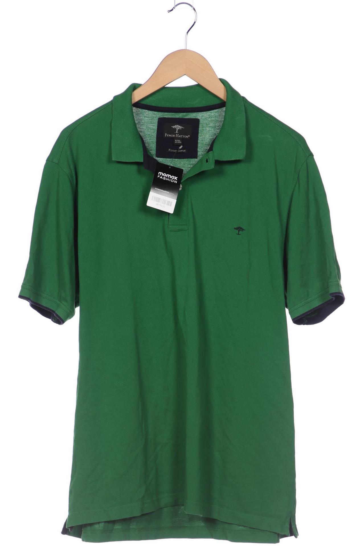 Fynch Hatton Herren Poloshirt, grün von Fynch Hatton