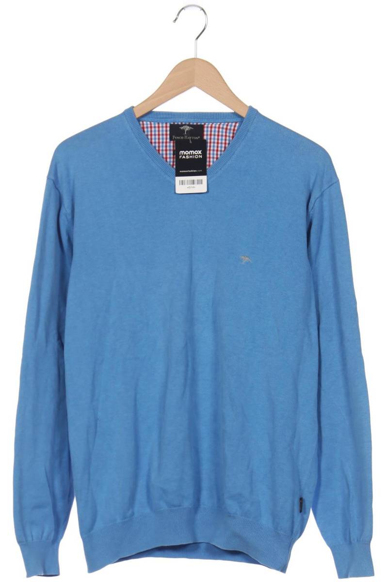 Fynch Hatton Herren Pullover, blau von Fynch Hatton