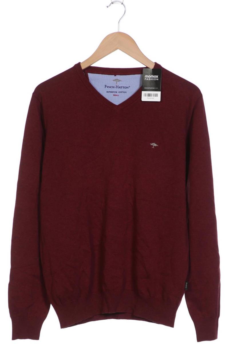 Fynch Hatton Herren Pullover, bordeaux von Fynch Hatton