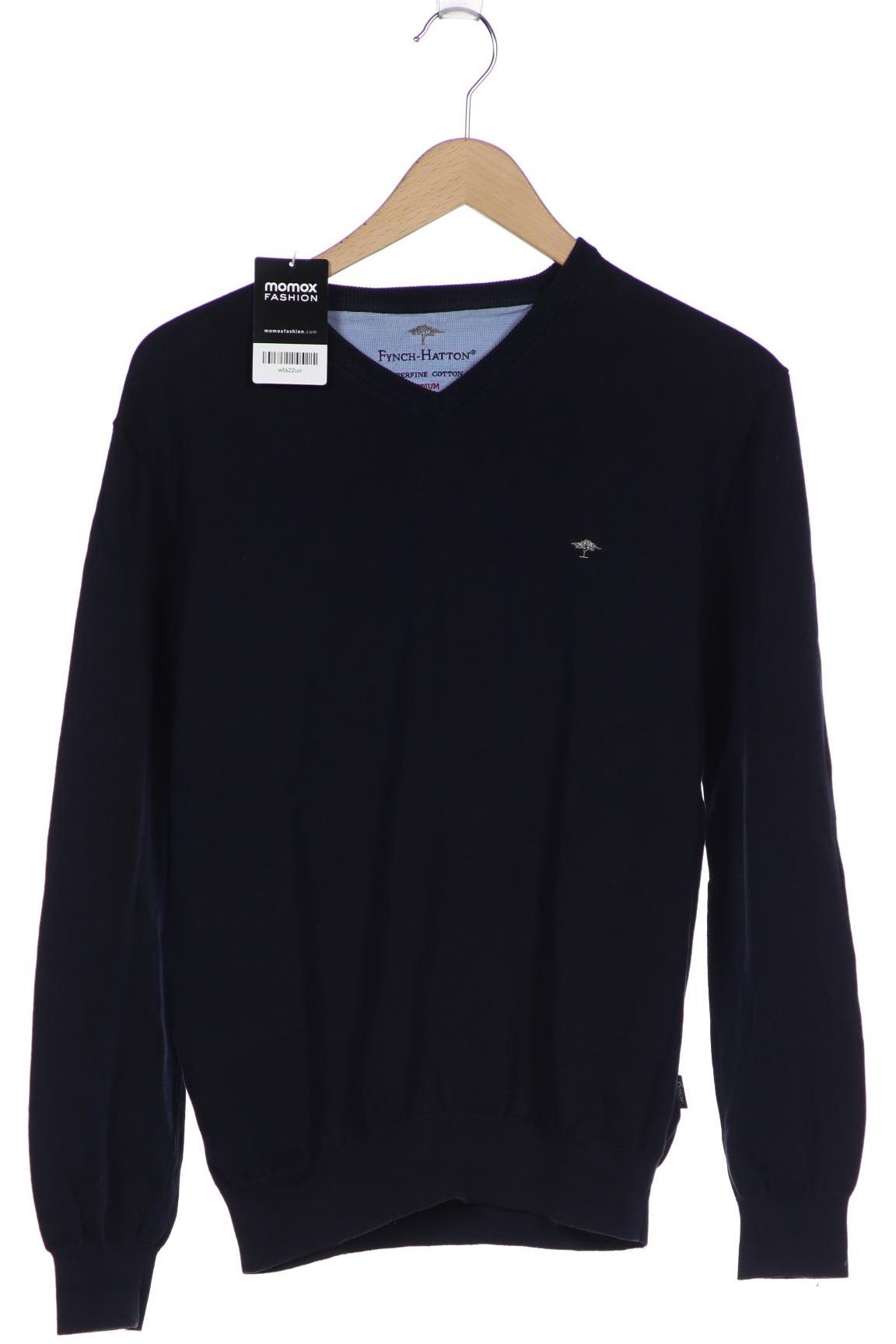 Fynch Hatton Herren Pullover, marineblau von Fynch Hatton