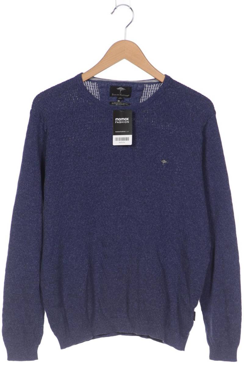 Fynch Hatton Herren Pullover, marineblau von Fynch Hatton