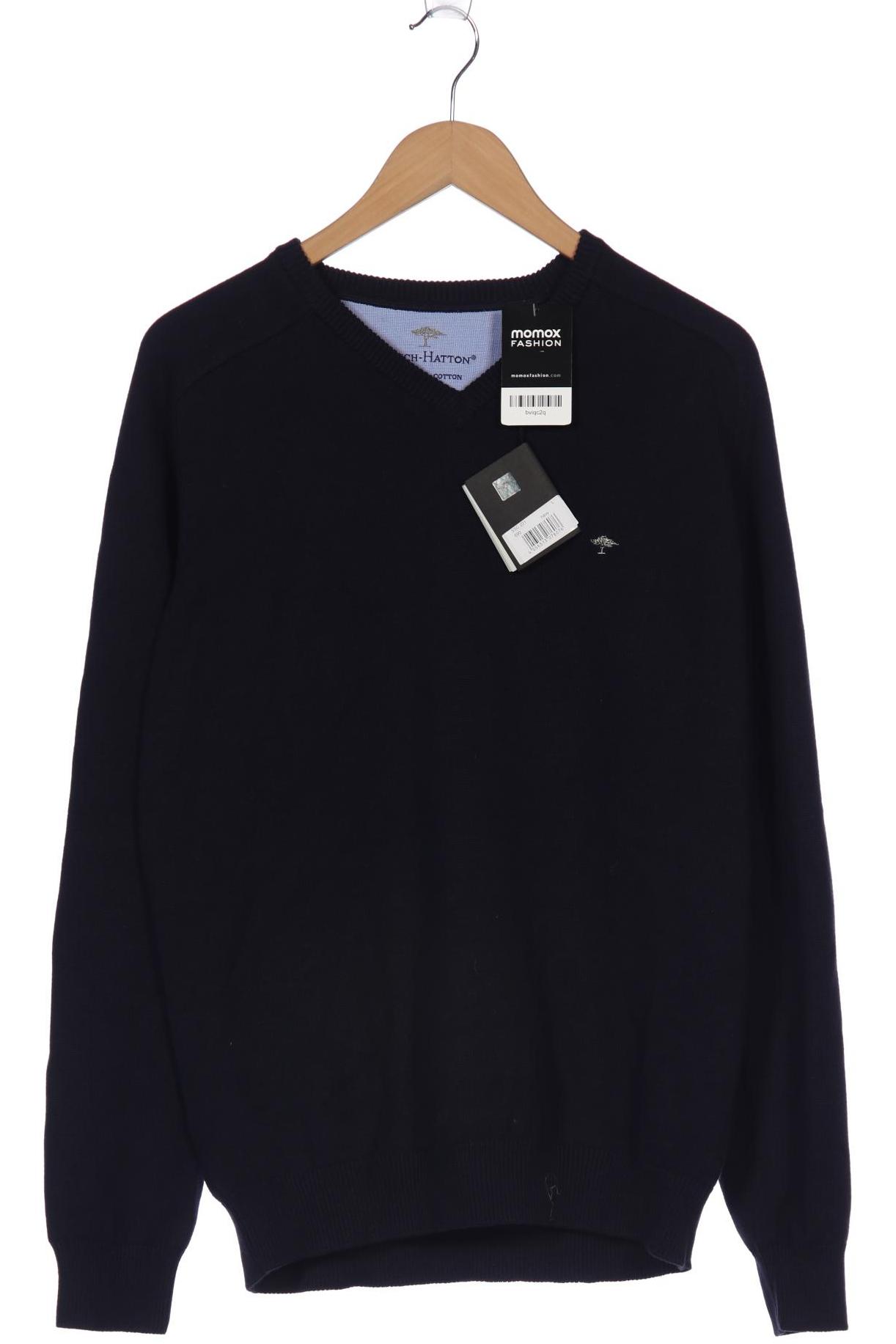 Fynch Hatton Herren Pullover, marineblau von Fynch Hatton