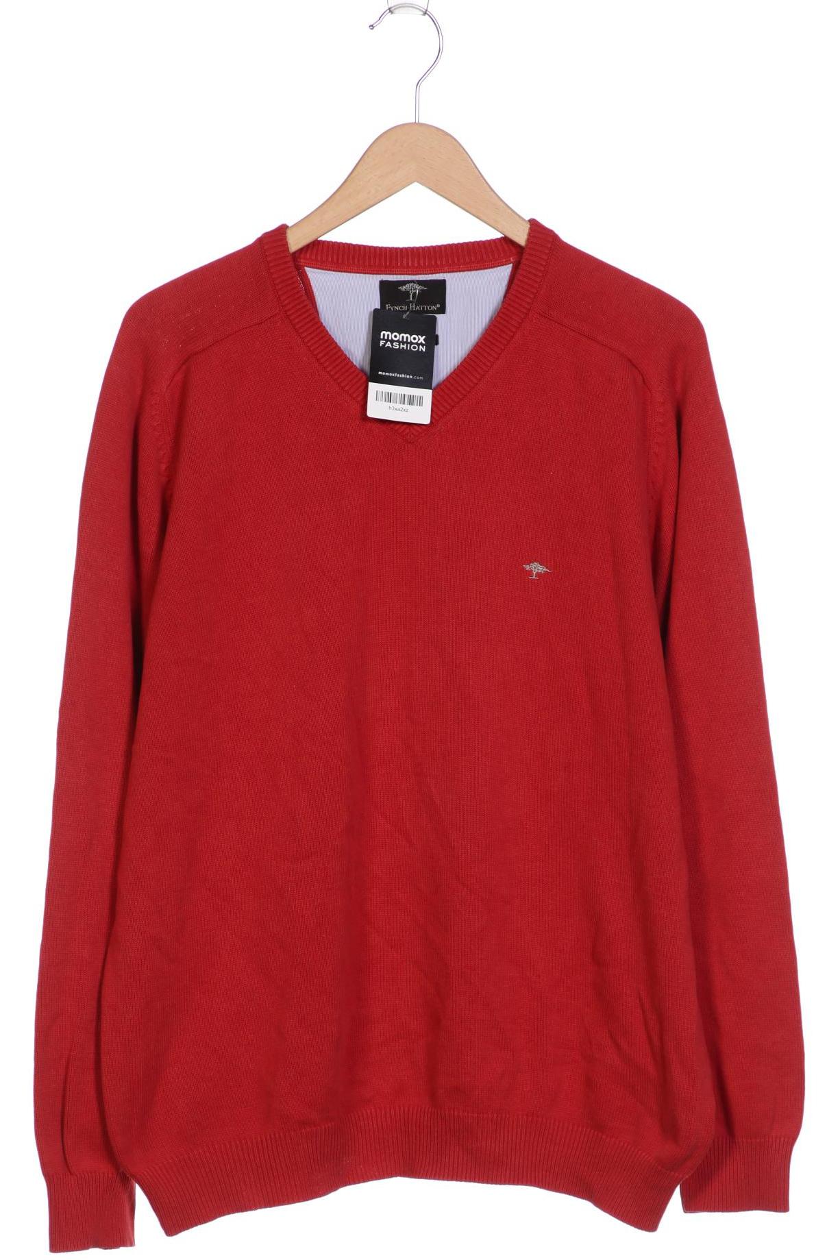 Fynch Hatton Herren Pullover, rot von Fynch Hatton