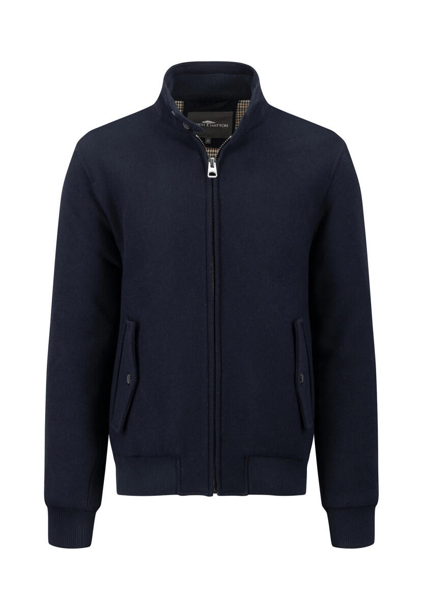 Fynch Hatton - Legere Jacke blau - Gr. - XXL von Fynch Hatton