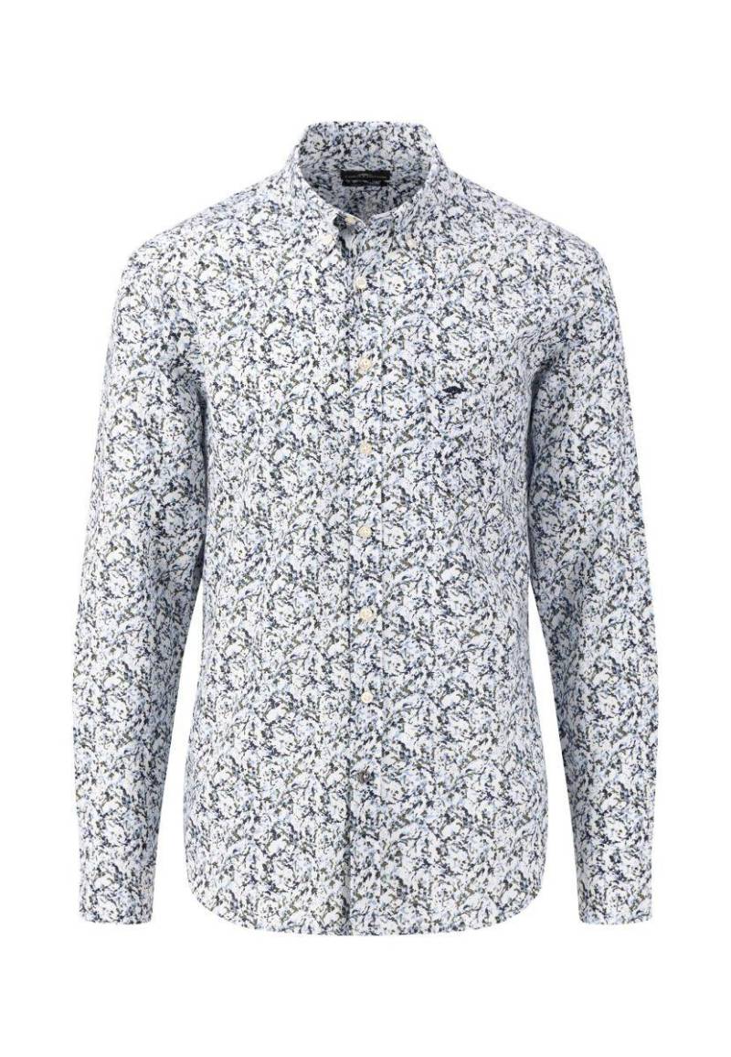 Fynch Hatton - Leinenhemd blau - Gr. - M von Fynch Hatton