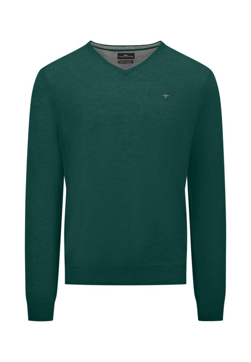 Fynch Hatton - V-Neck Pullover grün - Gr. - XXL von Fynch Hatton