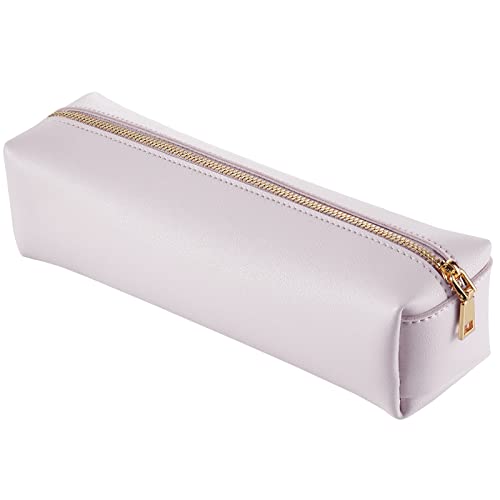 Fyore Federmäppchen Mäppchen Büro Briefpapier Große Kapazität Federmäppchen Tasche Geeignet Stiftemäppchen für Schule & Büro Teen Geschenk (Beige) von Fyore