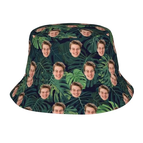 Fyralune Fischerhut personalisiert Herren und Damen, – Selbst gestalten Bucket Hat Sie Ihr eigenes Design mit Foto, Logo oder Text Sonnenhut– Lustiges Geschenk für Reisen und Outdoor von Fyralune