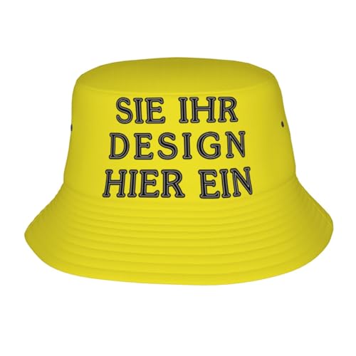 Fyralune Fischerhut personalisiert – Selbst gestalten Sonnenhut Sie Ihr eigenes Design mit Text, Logo oder Foto Bucket Sommer und Outdoor-Aktivitäten von Fyralune