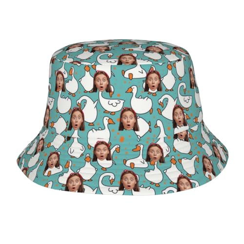 Fyralune Fischerhut personalisiert – Selbst gestalten Sonnenhut Sie Ihr eigenes Design mit Text, Logo oder Foto Bucket Sommer und Outdoor-Aktivitäten von Fyralune