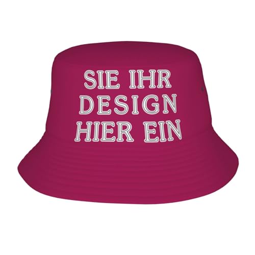 Fyralune Fischerhut personalisiert – Selbst gestalten Sonnenhut Sie Ihr eigenes Design mit Text, Logo oder Foto Bucket Sommer und Outdoor-Aktivitäten von Fyralune