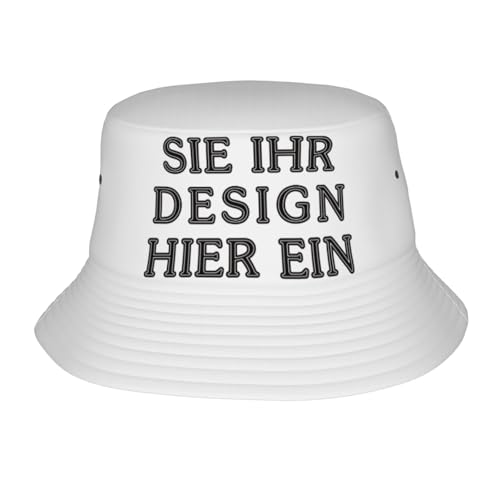 Fyralune Fischerhut personalisiert – Selbst gestalten Sonnenhut Sie Ihr eigenes Design mit Text, Logo oder Foto Bucket Sommer und Outdoor-Aktivitäten von Fyralune