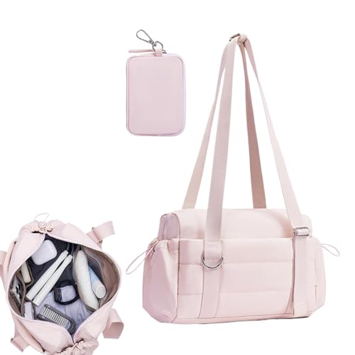 Fyrdyn Fitness Tasche Für Damen - Kosmetik Beutel,Reiseduffel Organizer Mit Großem Fassungsvermögen Und Trocken Nass Trennung Als Wochenendtasche von Fyrdyn