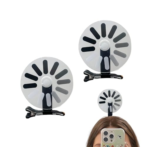 Fyrdyn Lustige Haarbänder - Schwarz Lade Symbol Haarband - Haarschmuck Für Frauen Mädchen Männer Alltag Arbeit Make-up Partys Feiern Urlaub Konzerte Live Präsentationen von Fyrdyn