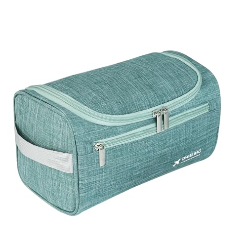 Fyriswho Reise Kulturbeutel für Herren,Kulturtasche Rasiertasche für Toilettenartikel Zubehör, Waschtasche Herren Reise Kulturtasche Reisezubehör Kulturbeutel Tragbare Kosmetiktasche (Grün) von Fyriswho