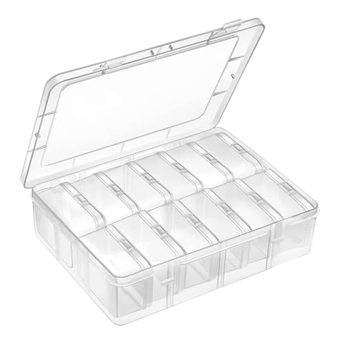 FytStycale Perlenlagerbox Art Case Washi Tapes Klare Kleine Teile Kisten von FytStycale