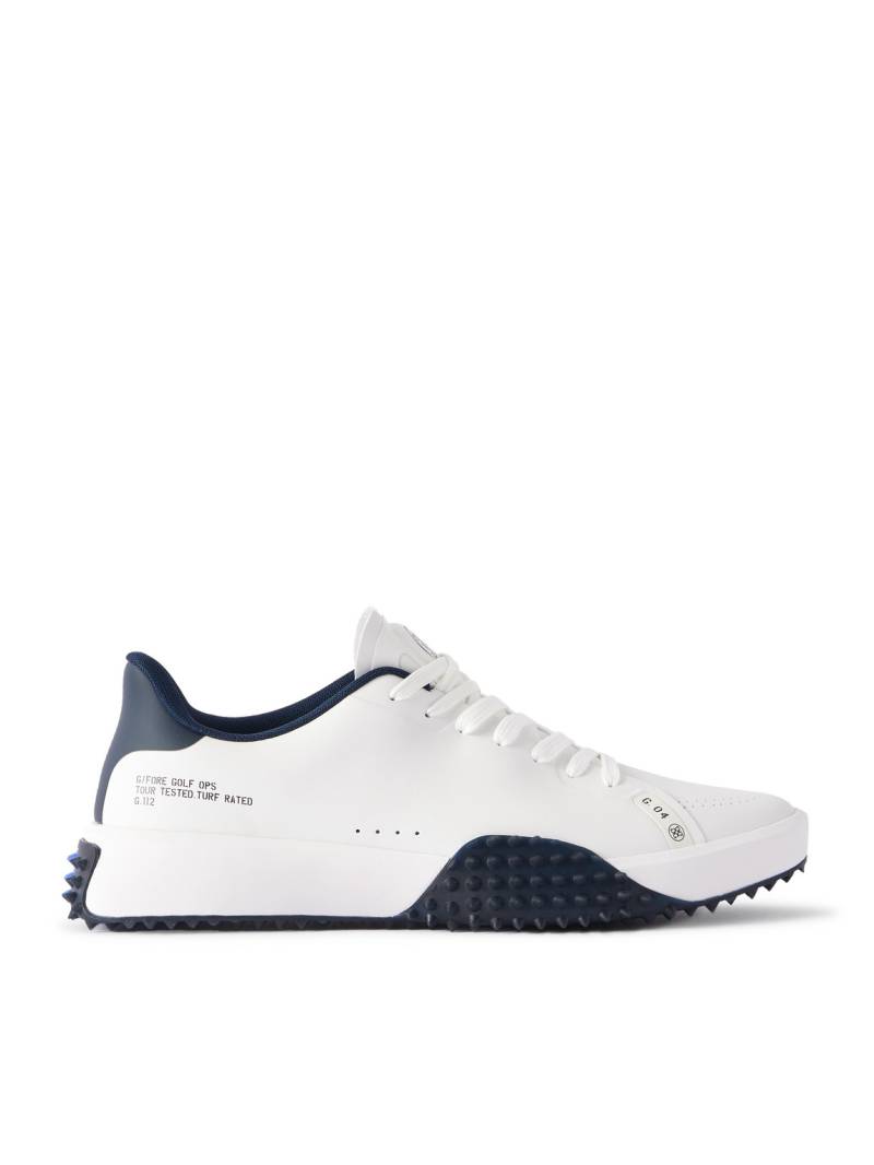 G/FORE - G.112 Printed Two-Tone Golf Sneakers - Men - White - US 10 von G/FORE