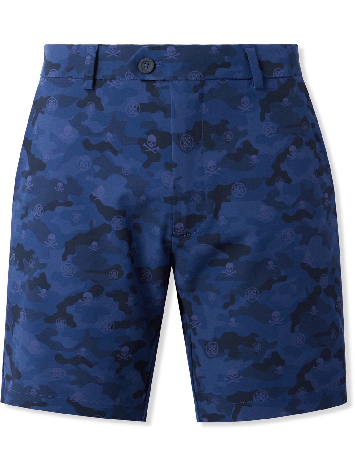 G/FORE - Maverick Hybrid Straight-Leg Camouflage-Print Stretch-Shell Golf Shorts - Men - Blue - UK/US 36 von G/FORE