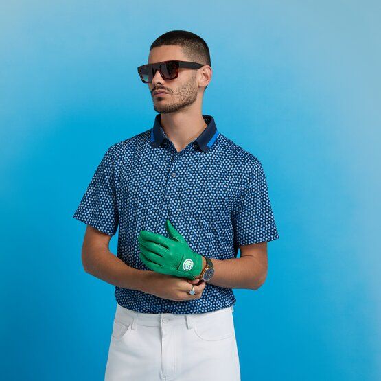 G/Fore 3 G´S TECH JERSEY Halbarm Polo navy von G/Fore