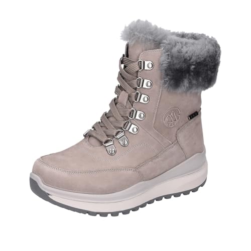 Lammfell Boots Extraweit Grau YAK 2024 grau Gr. 40 von G-COMFORT